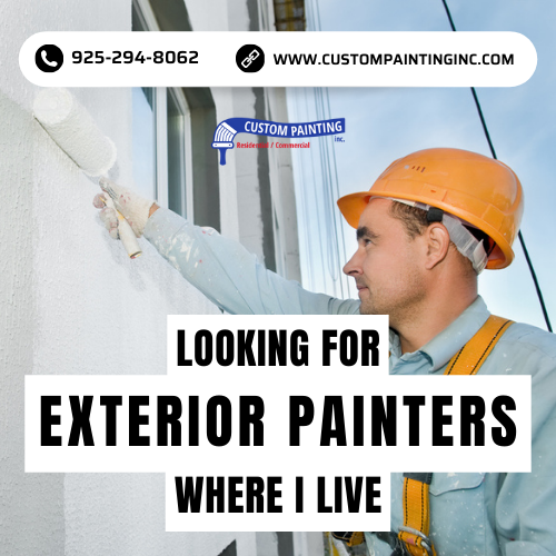 Looking for Exterior Painters in the Livermore, Dublin, Mountain House, Pleasanton, San Ramon, and Tracy Areas