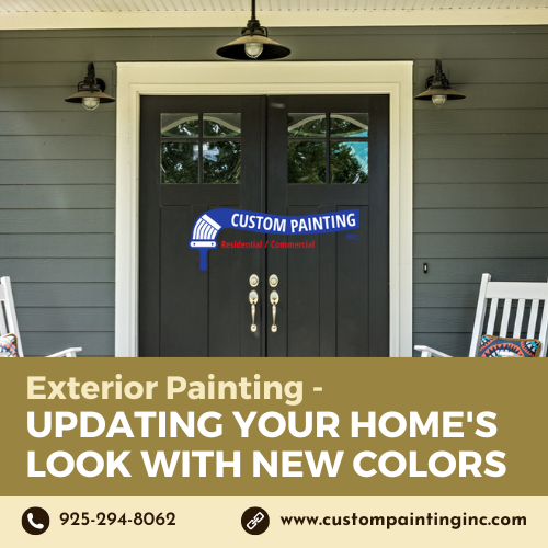 Exterior Painting - Updating Your Livermore Home's Look with New Colors