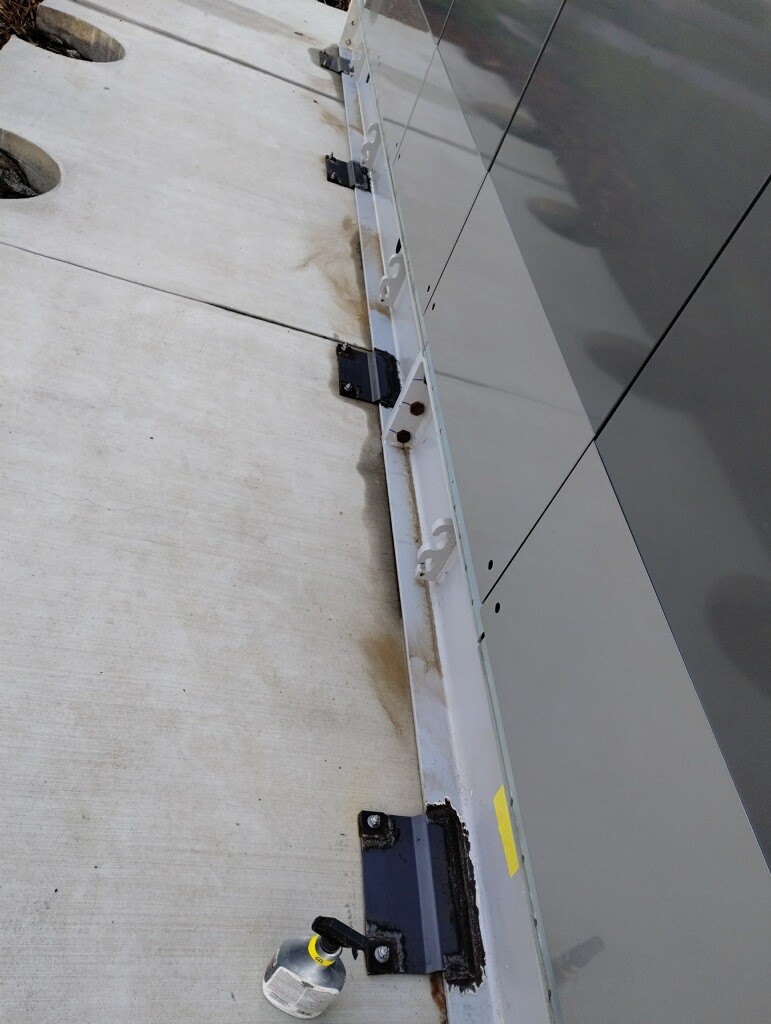 Painting Brackets used in a commercial painting project in Livermore
