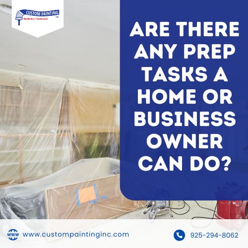 Are There Any Prep Tasks a Livermore area Home or Business Owner Can Do?