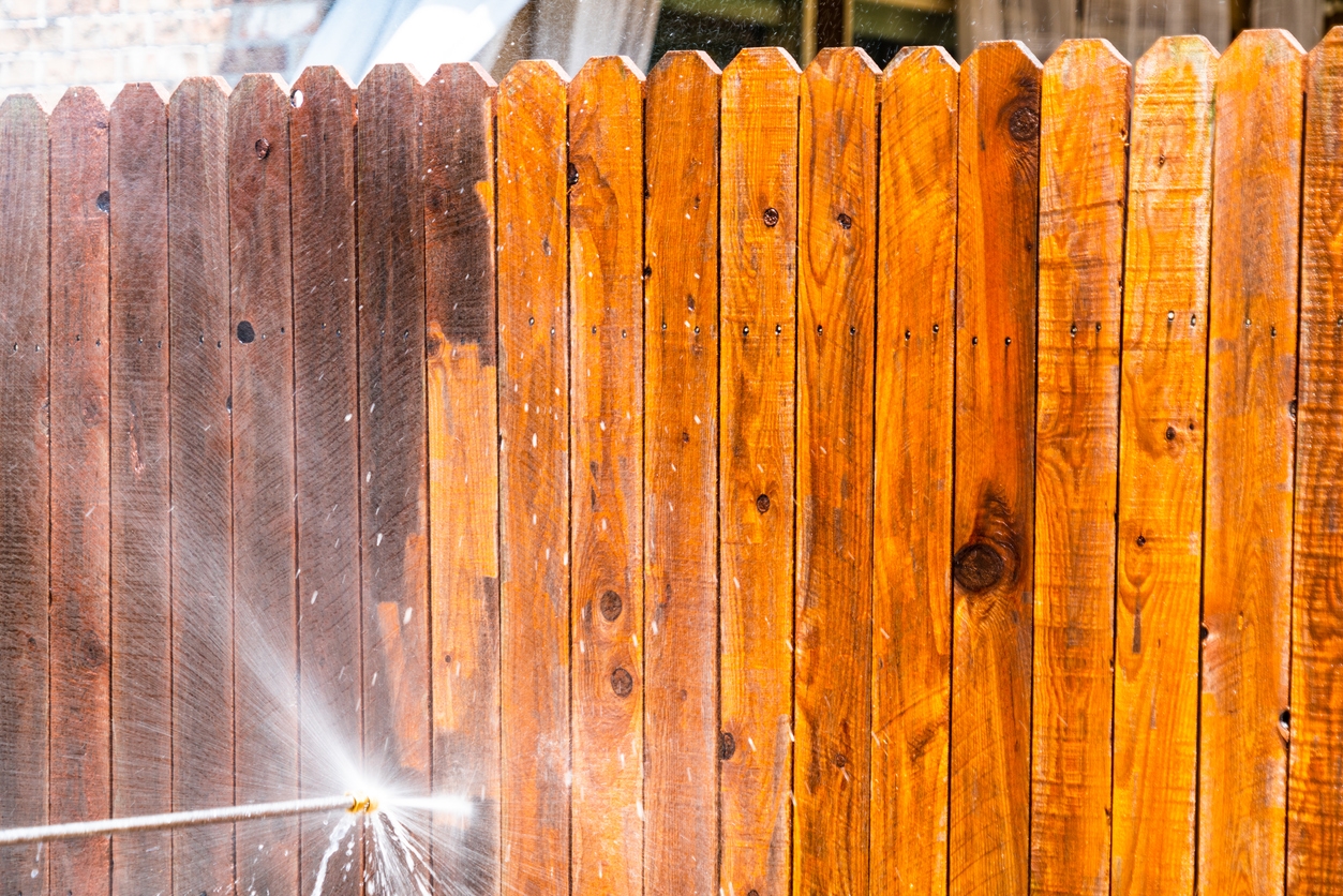 Pressure Washing Fence Cleaning surfaces in San Ramon